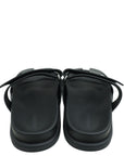 Hermes Noir Chypre Sandals 37.5