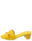 Hermes Jaune Impérial Oasis Sandal 37