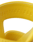 Hermes Jaune Impérial Oasis Sandal 37