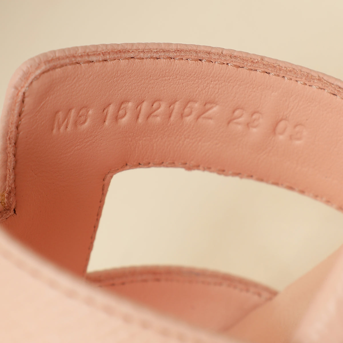 Hermes Beige Perlino Oasis Sandal 37