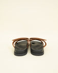 Hermes Gold Chypre Sandals (For Women) 38.5