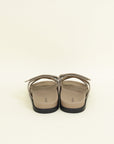 Hermes Beige Argile Chypre Suede Goatskin Sandal 38