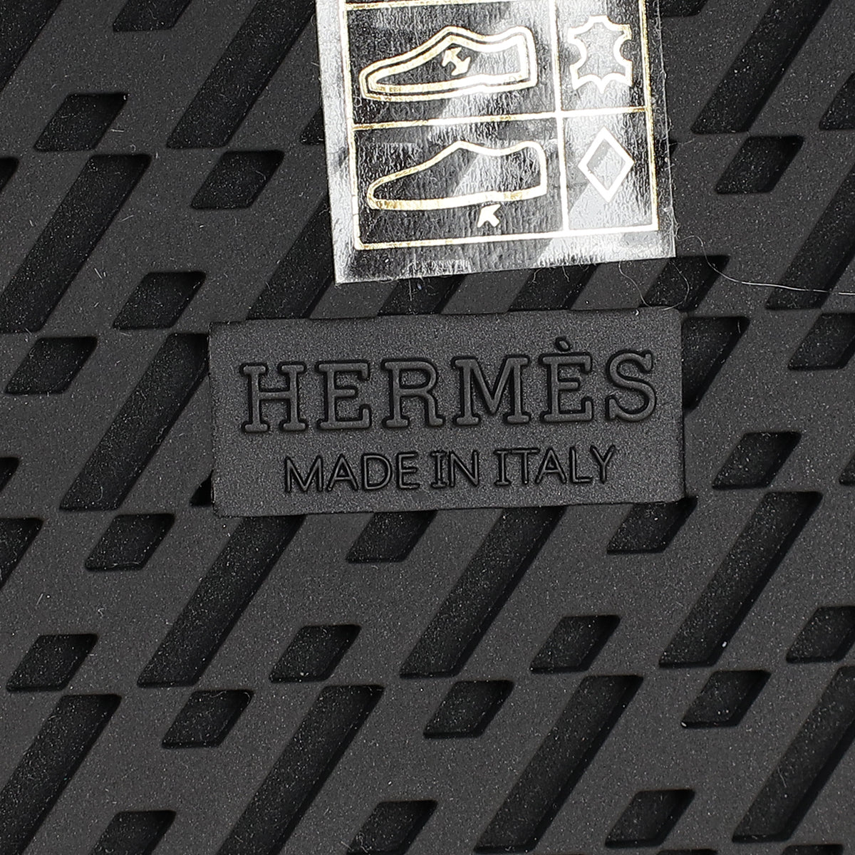 Hermes Bicolor Satin Crepe Chypre Sandals 38