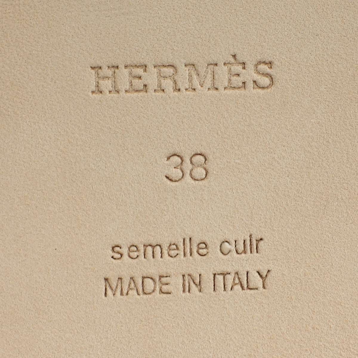 Hermes Bicolor Brides de Gala Oran Sandal 38