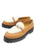 Hermes Bicolor Icone Loafer 39