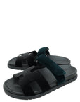 Hermes Bicolor Velvet Chypre Sandal 39