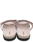 Hermes Rose Porcelaine Chypre Suede Goatskin Sandal 39