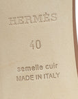 Hermes Gold Oasis Sandal 40