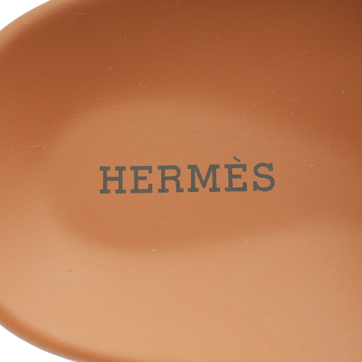 Hermes Marron Dore Chypre Sandal 41.5