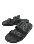 Hermes Noir Extra Sandal 42