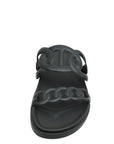 Hermes Noir Extra Sandal 42