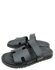 Hermes Noir Chypre Sandal 42