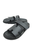 Hermes Noir Chypre Sandal 44.5