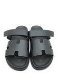 Hermes Noir Chypre Sandal 44.5