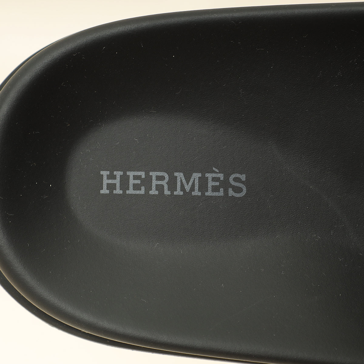Hermes Noir Jackson Sandals 44