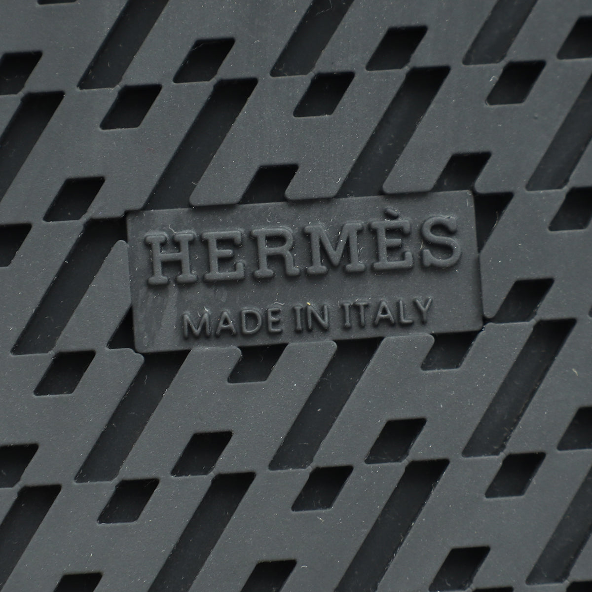 Hermes Bicolor Chypre Goatskin Suede Sandal 36.5