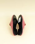 Hermes Rose Aphrodite OZ Mules 37.5
