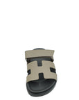 Hermes Etain Chypre Sandals 37