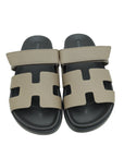 Hermes Etain Chypre Sandals 37