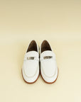 Hermes Blanc Destin Loafer 37