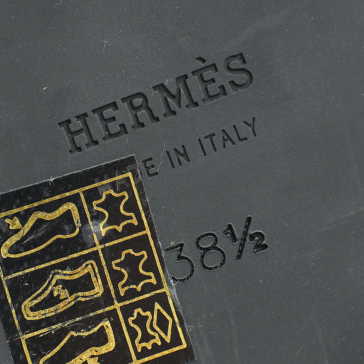 Hermes Noir Faubourg Loafer 38.5