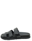 Hermes Noir Chypre Sandal 39