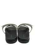 Hermes Grey Suede Chypre Sandals 41.5