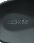 Hermes Noir Chypre Sandals 42