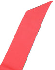 Hermes Rose Silk Plumetis Twilly