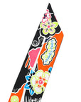 Hermes Bicolor Silk Bingata Twilly