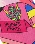 Hermes Bicolor Silk La Source de Pegase Twilly