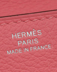 Hermes Rose Azalee Kelly To Go Evercolor Wallet