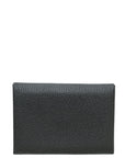 Hermes Noir Calvi Duo Compact Mysore Goatskin Card Holder