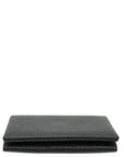 Hermes Noir Calvi Duo Compact Mysore Goatskin Card Holder