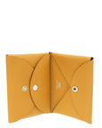 Hermes Caramel Calvi Duo Compact Card Holder