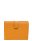 Hermes Gold Bearn Compact Wallet