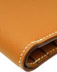 Hermes Gold Bearn Compact Wallet