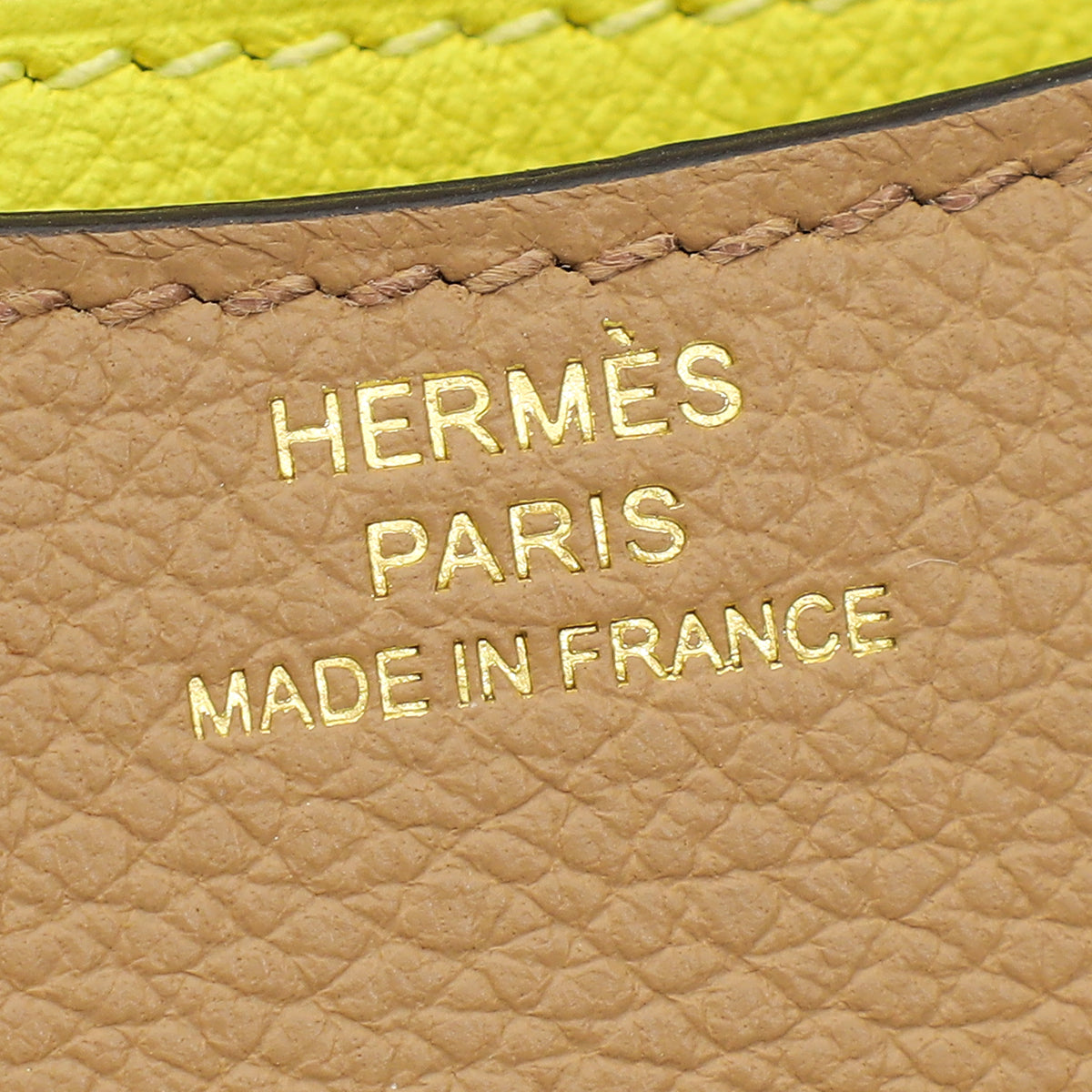 Hermes Bicolor Constance Bi-Color Slim Evercolor Wallet