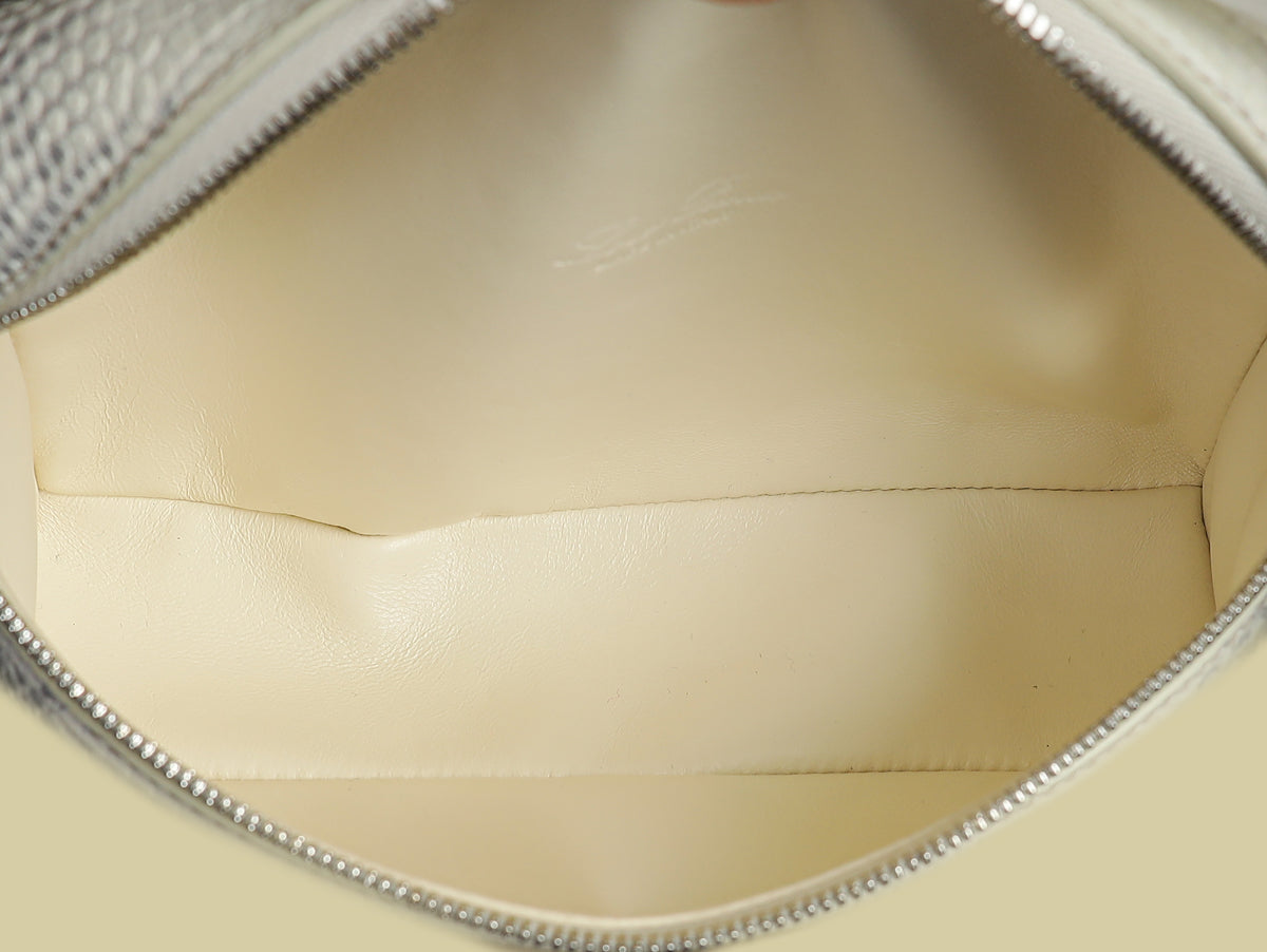 Loro Piana Bicolor Lizard Extra Pocket L19 Himalaya Bag