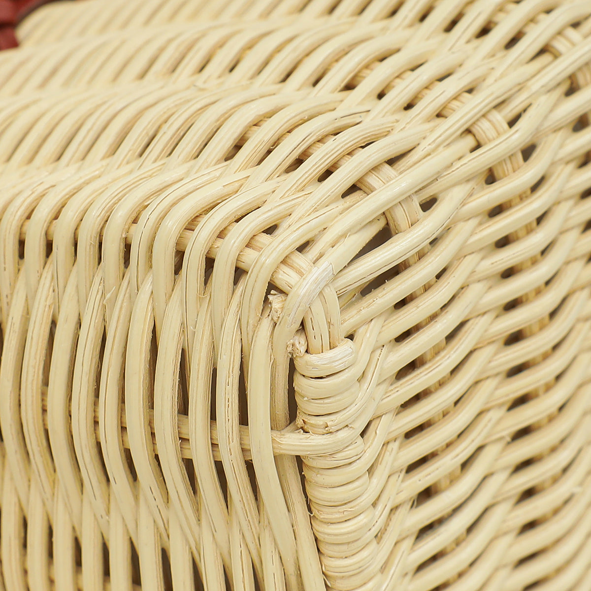 Loro Piana Bicolor Wicker Extra Pocket