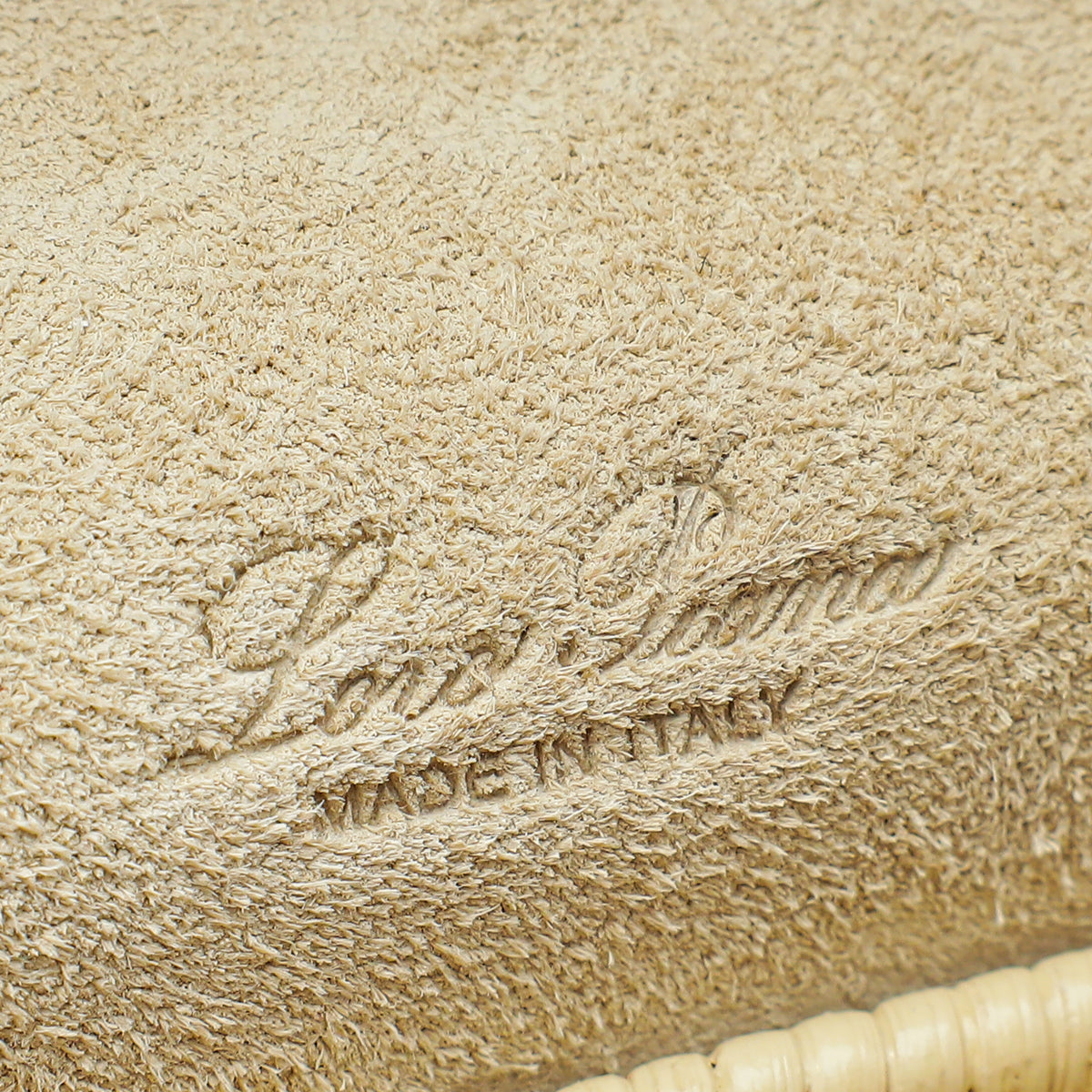 Loro Piana Bicolor Wicker Extra Pocket