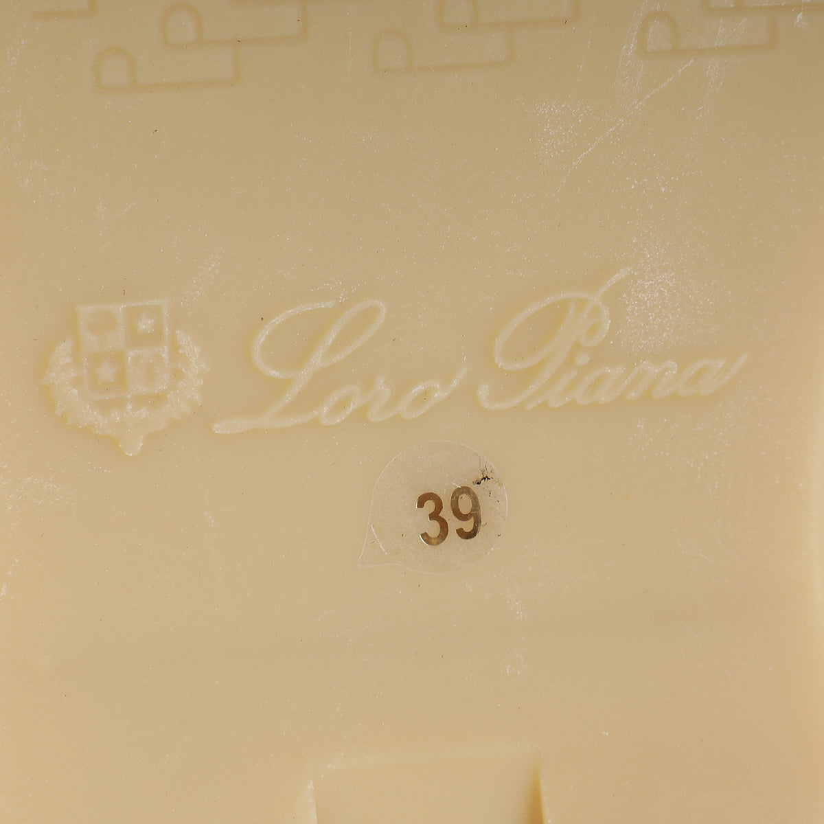 Loro Piana Tapioca Babouche Charms Walk Loafer 39