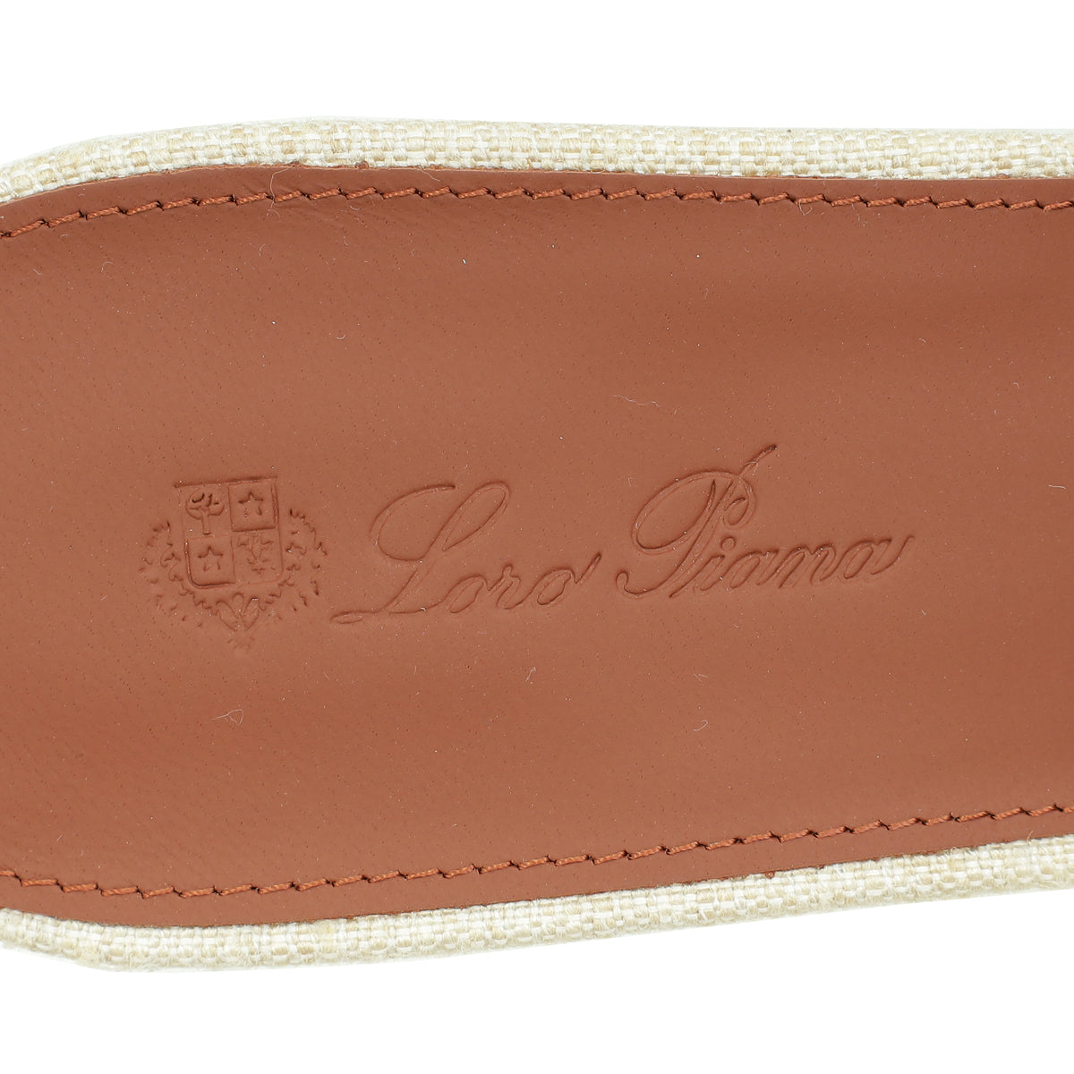 Loro Piana Birch Bark Summer Charm Sandal 40