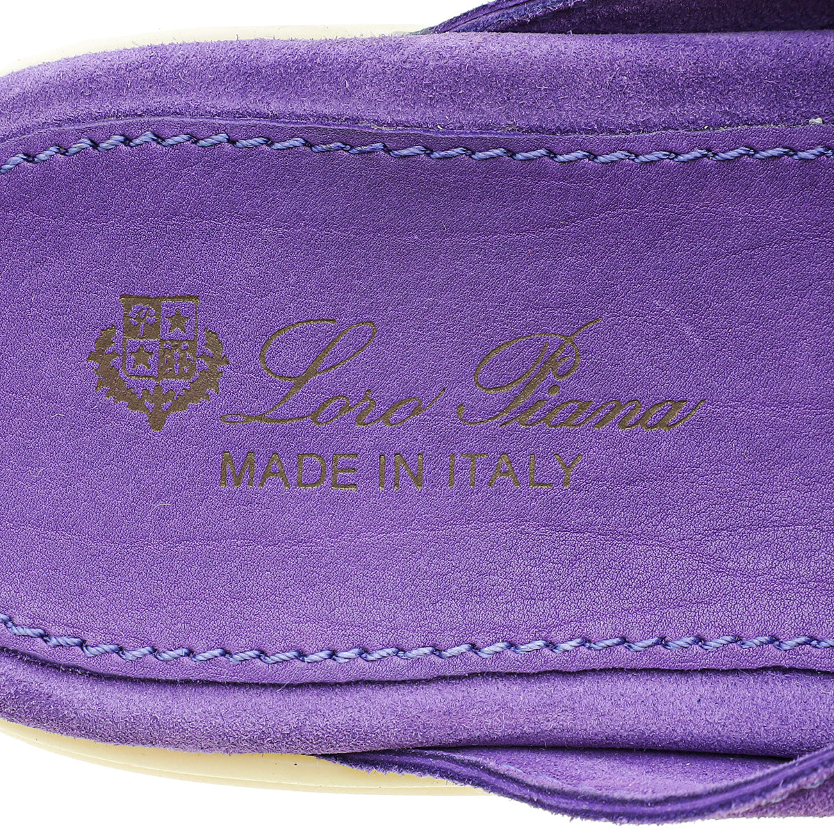 Loro Piana Charms Walk Babouche Loafer 37.5
