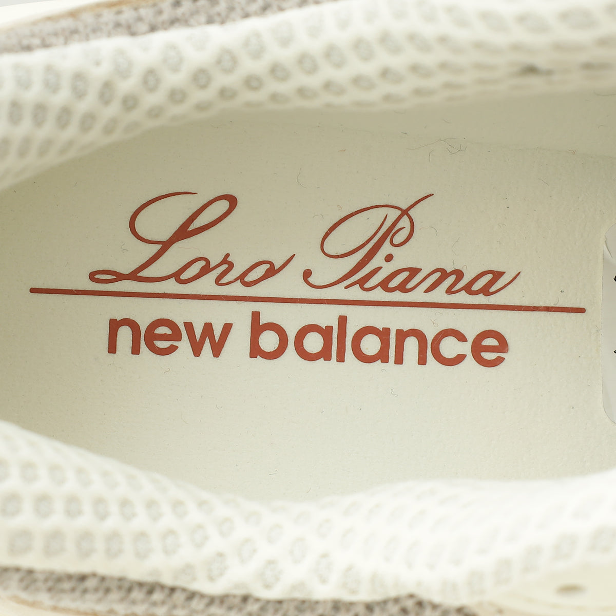 Loro Piana x New Balance Raw Cashew 990v6 Sneakers 37