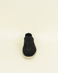 Loro Piana Black Summer Walk Suede Loafer 41.5