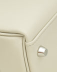 Hermes Gris Pearl Kelly 28 Retourne Bag