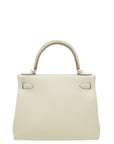 Hermes Gris Pearl Kelly 28 Retourne Bag