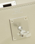 Hermes Gris Pearl Kelly 28 Retourne Bag