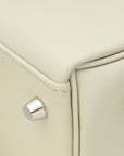 Hermes Gris Pearl Kelly 28 Retourne Bag